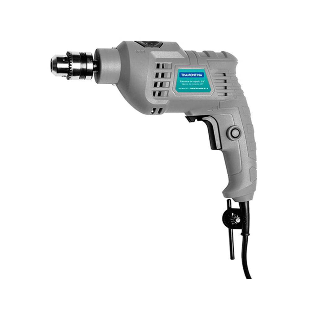 Furadeira de Impacto 500 W 3/8" - Tramontina - 1