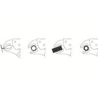 Alicate de Pressão Mordente Curvo PRO Cromadas 10" - Tramontina - 2