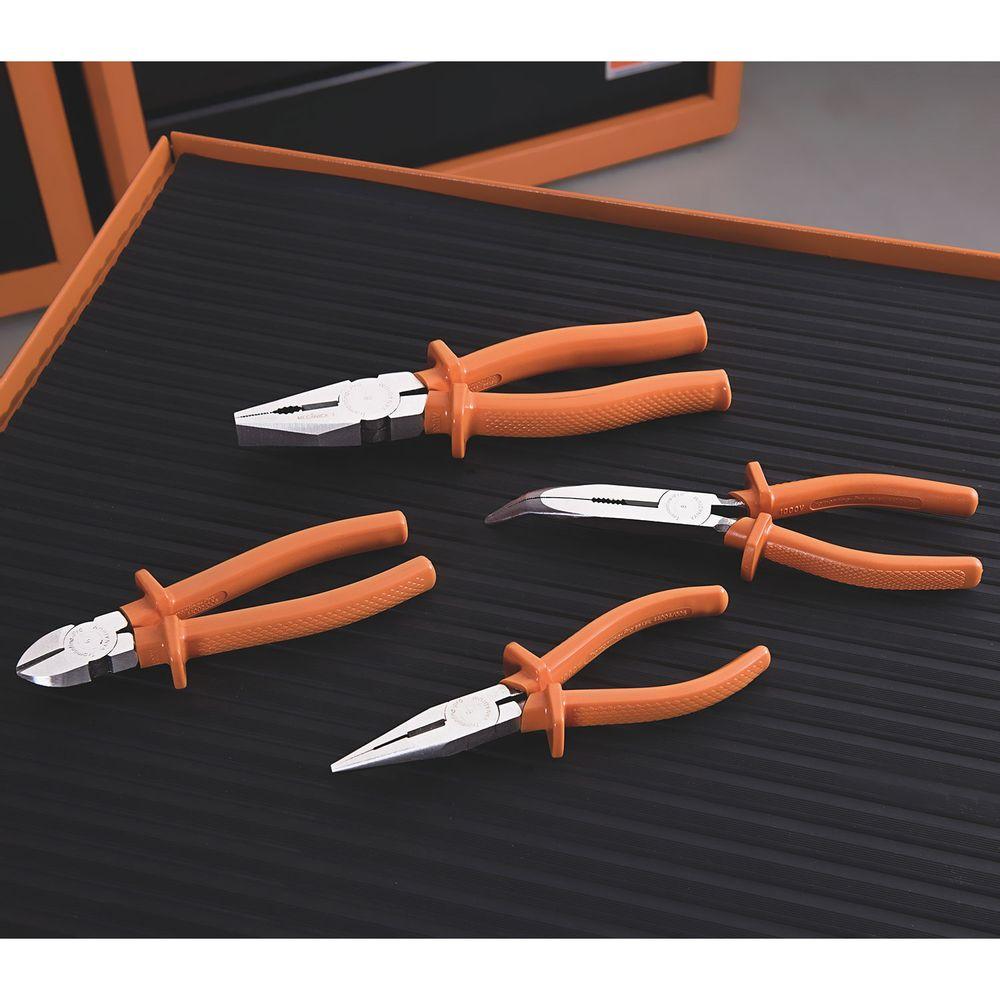 Alicate Bico Chato Isolado 6'' PRO Laranja - Tramontina - 3