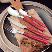 Faqueiro Bliss com Lâminas em Inox e Cabos de Polipropileno Viva Magenta 16pçs - Tramontina - 2