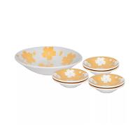 Conjunto de Sobremesa de Cerâmica Biona Jasmin Verão 7pçs - Oxford - 1