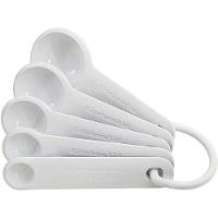 Conjunto Colheres de Medida Branca 5un -  KitchenAid - 1