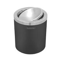 Lixeira c/ Corpo em Polipropileno e Tampa Basculante Inox 5l - Tramontina - 1