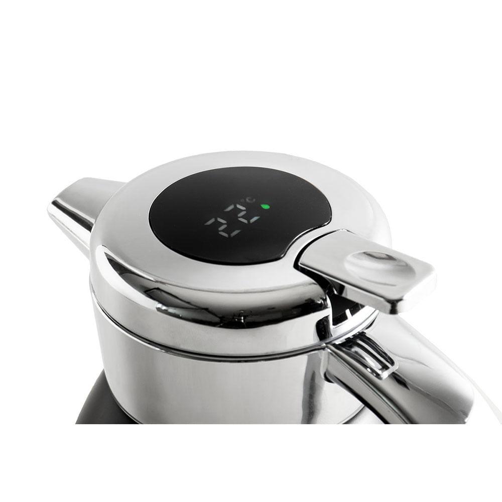 Garrafa Térmica Com Leitor Digital Quente e Frio 2L Preta - 2