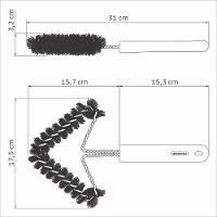 Escova para Grelha Churrasco com Estrutura de Inox com Cerdas de Nylon - Tramontina - 2