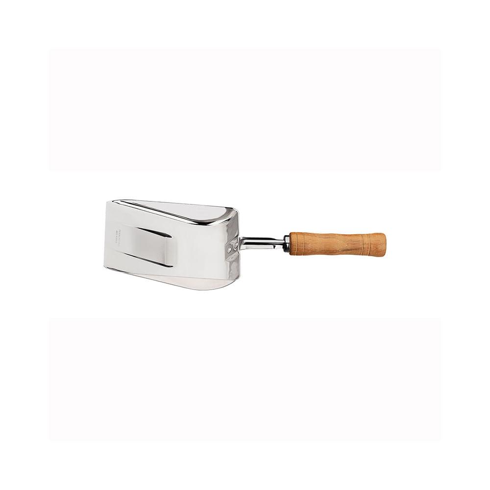 Pá para Cinzas Churrasco com Lâmina em Aço Inox e Cabo de Madeira 37cm - Tramontina - 1