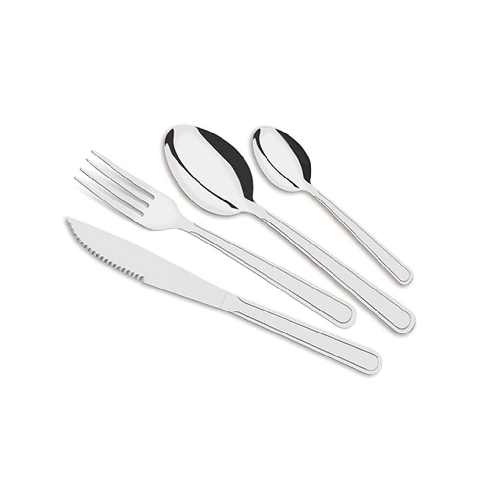Faqueiro em Aço Inox 24 pçs Buzios - Tramontina - 1