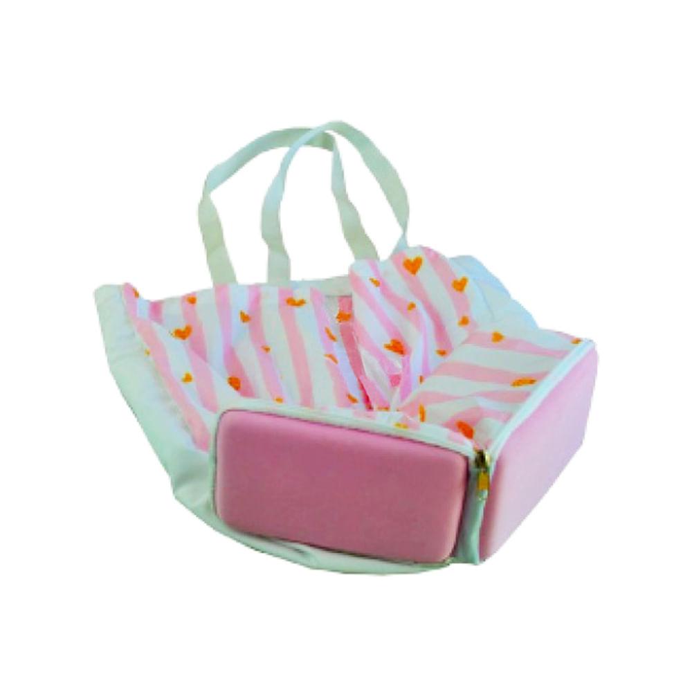 Ecobag Estojo Sacola Feminina Rosa - Gift - 1