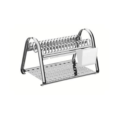 Escorredor de Louça Ciclo em Aço Inox com Porta Talheres Branco - Tramontina