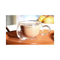 Conjunto de Xícaras de Chá Parede Dupla com Alça 200ml - Bugatti - 2