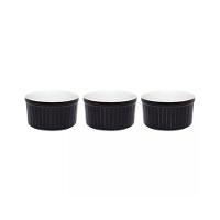Conjunto de Tigelas Ramequins de Ceramica Salgado 180ml 3pcs - Oxford - 4