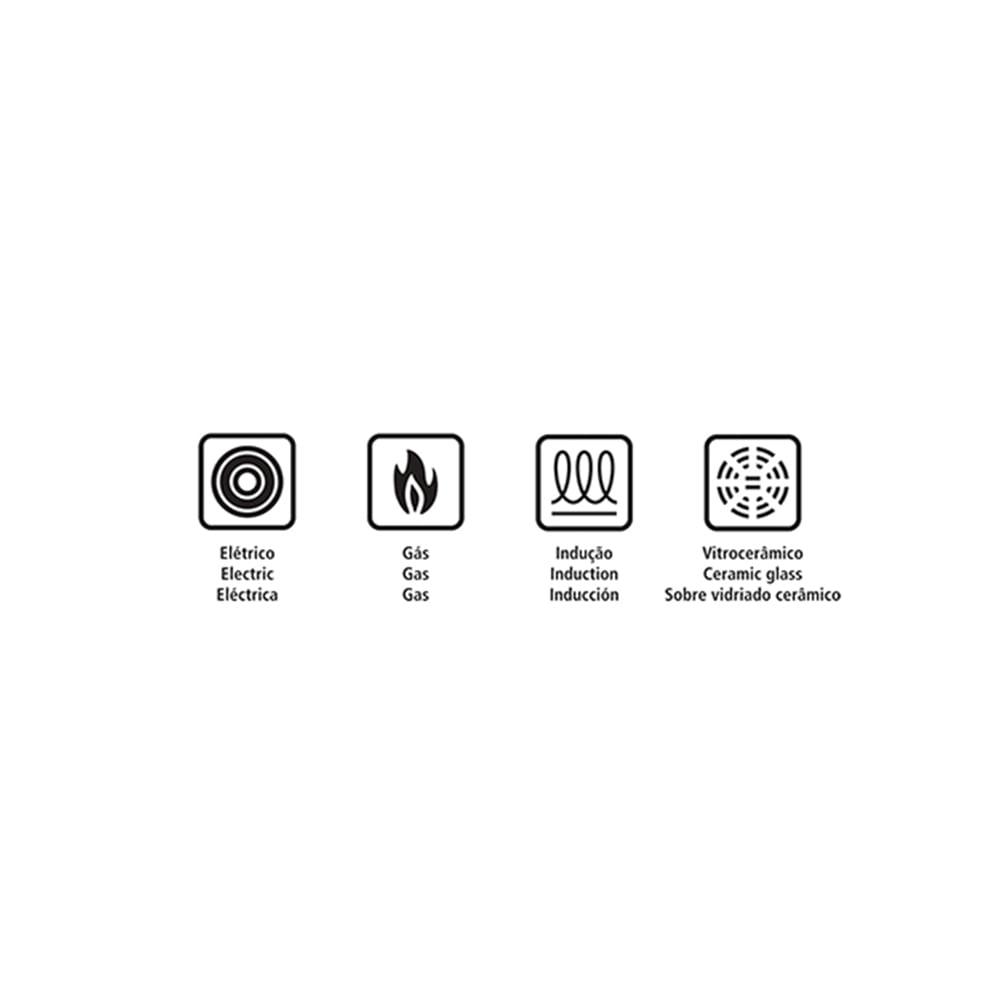 Caçarola Funda Inox com Fundo Triplo Solar Silicone 16cm - Tramontina - 2