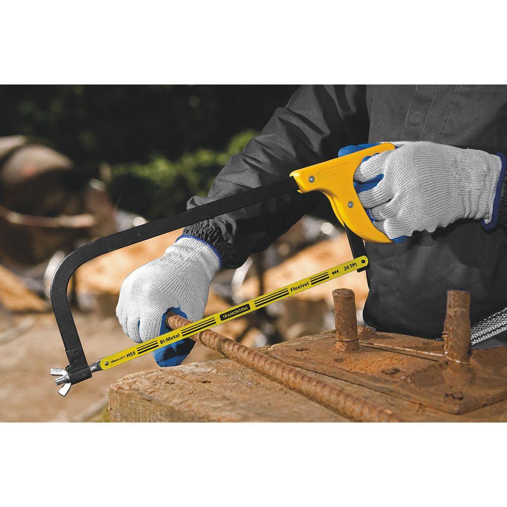 Arco de Serra Fixo em Aço Carbono com Cabo Injetado 12" - Tramontina - 3