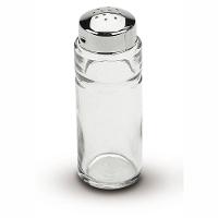 Saleiro/Pimenteiro de Vidro com Tampa em Aço Inox Utility - Tramontina - 1