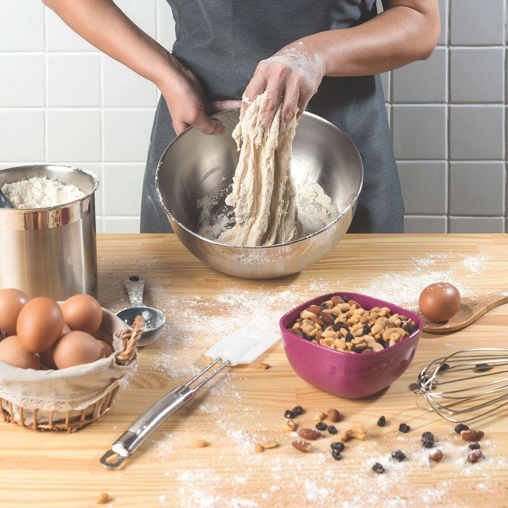 Pote Redondo em Aço Inox com Acabamento Fosco sem Tampa Freezinox 4,2L - Tramontina - 6