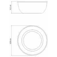 Pote Redondo em Aço Inox com Acabamento Fosco sem Tampa Freezinox 4,2L - Tramontina