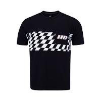 Camiseta Especial Masculina Estampada Preta 6818B - HD - 1