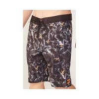 Boardshort Masculino Sublimado Collab Jaws Preta 9732A - HD - 1