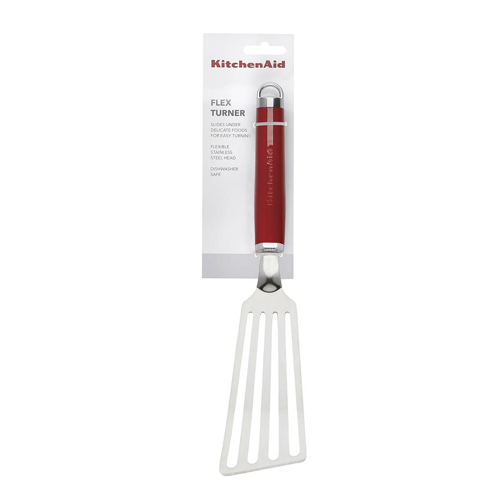 Espátula Flexível de Inox Vermelha - KitchenAid - 4