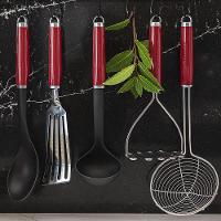 Espátula Flexível de Inox Vermelha - KitchenAid - 8