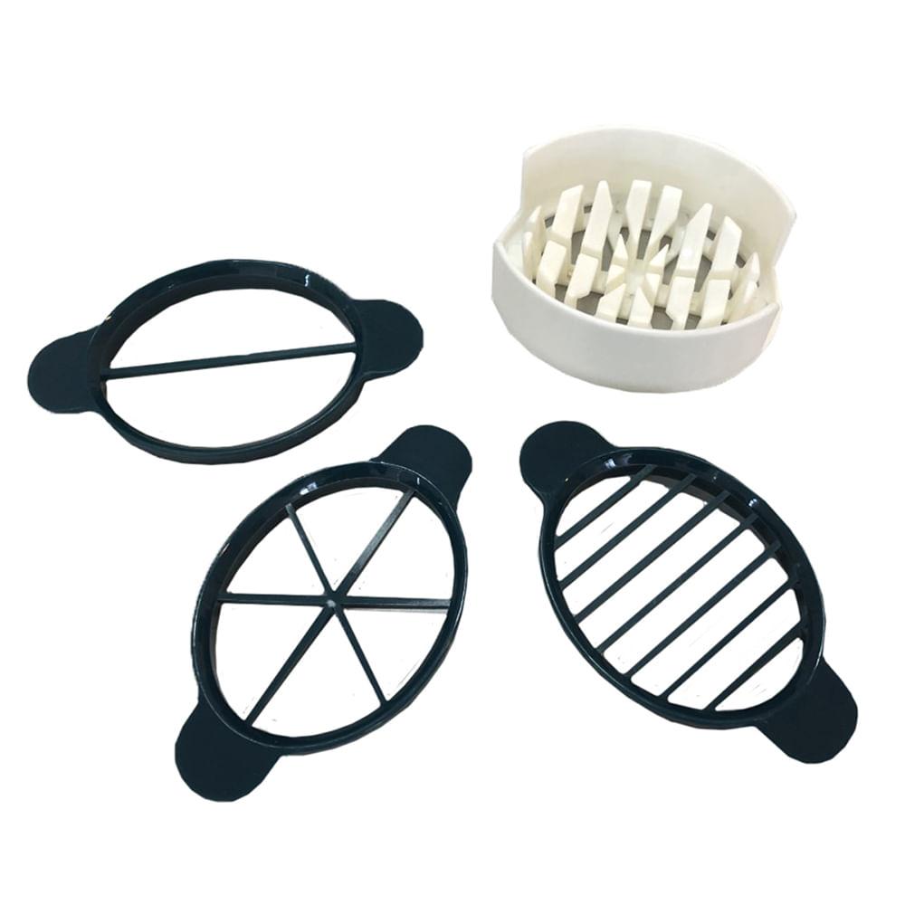 Conjunto de Cortadores De Ovos Gourmet 3pçs - 1