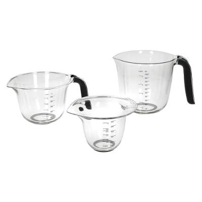 Conjunto de Jarras Medidoras Preta 3pçs - KitchenAid