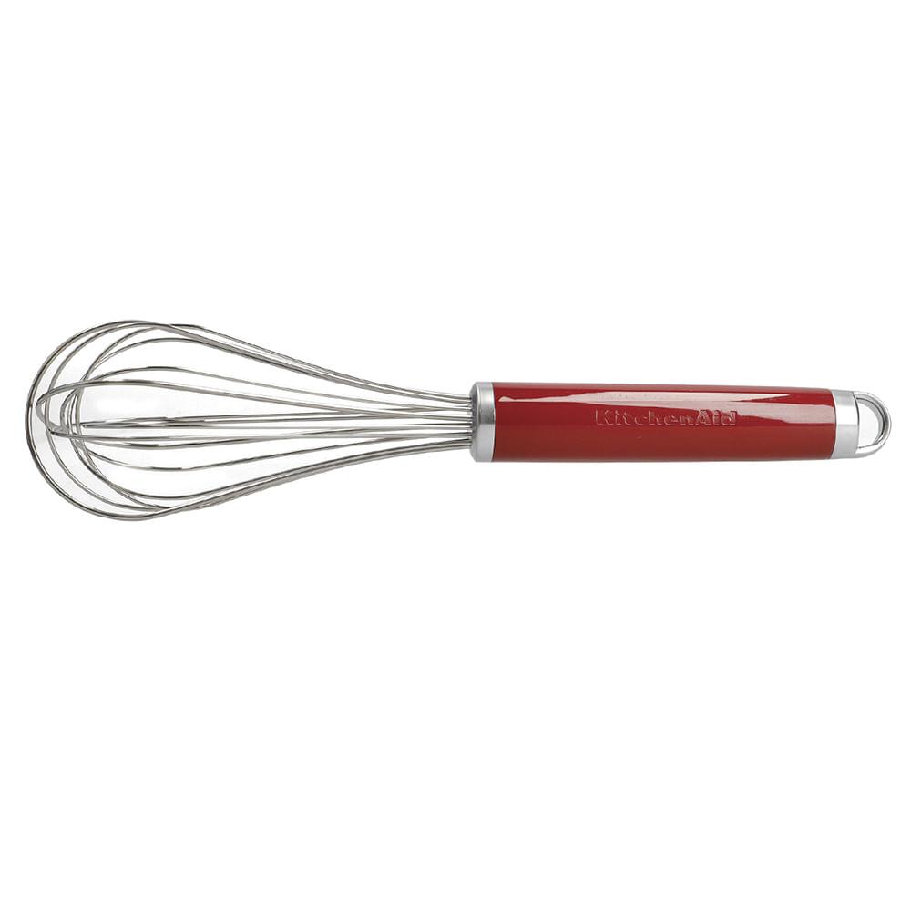 Batedor de Ovos em Inox Vermelho - KitchenAid - 1