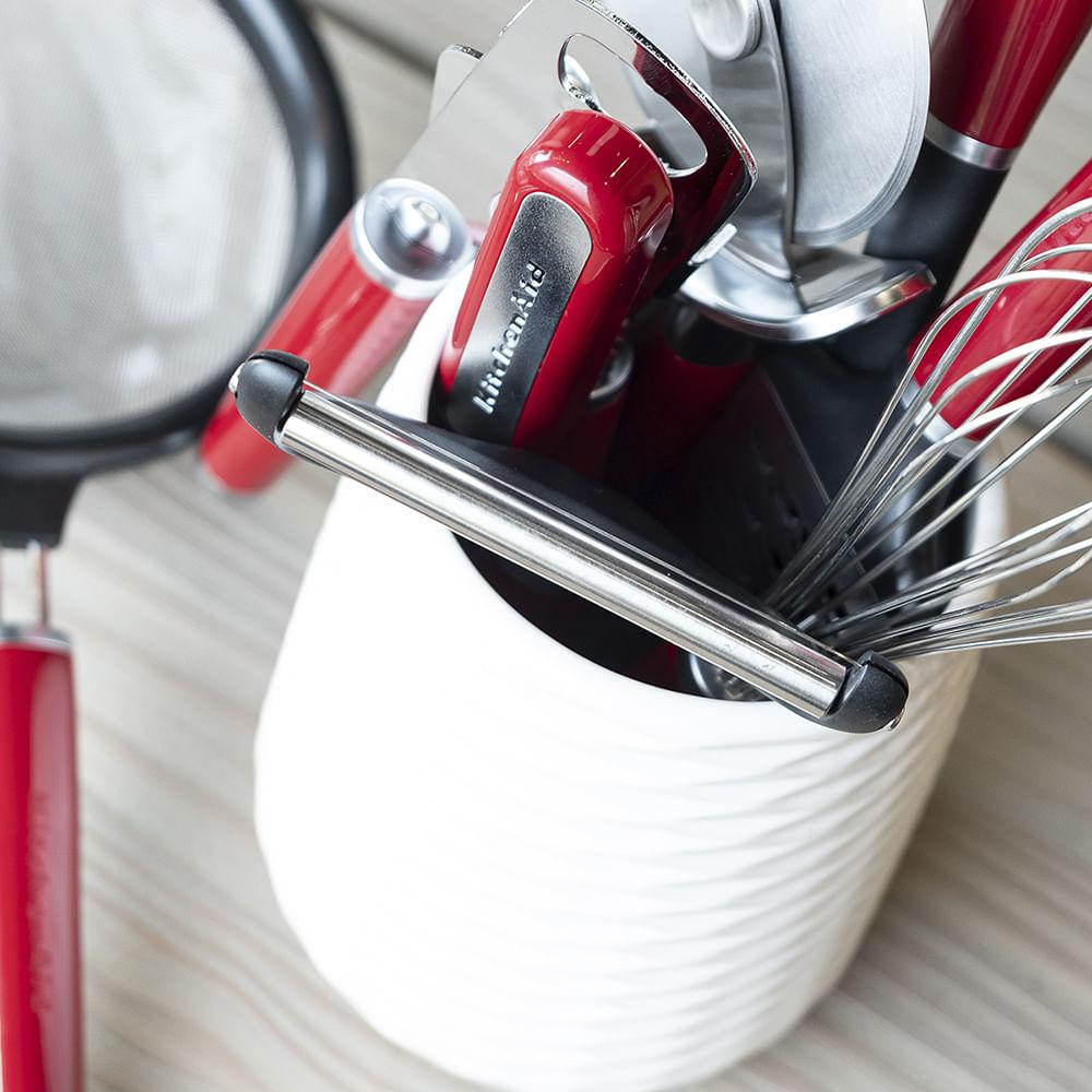 Batedor de Ovos em Inox Vermelho - KitchenAid - 2