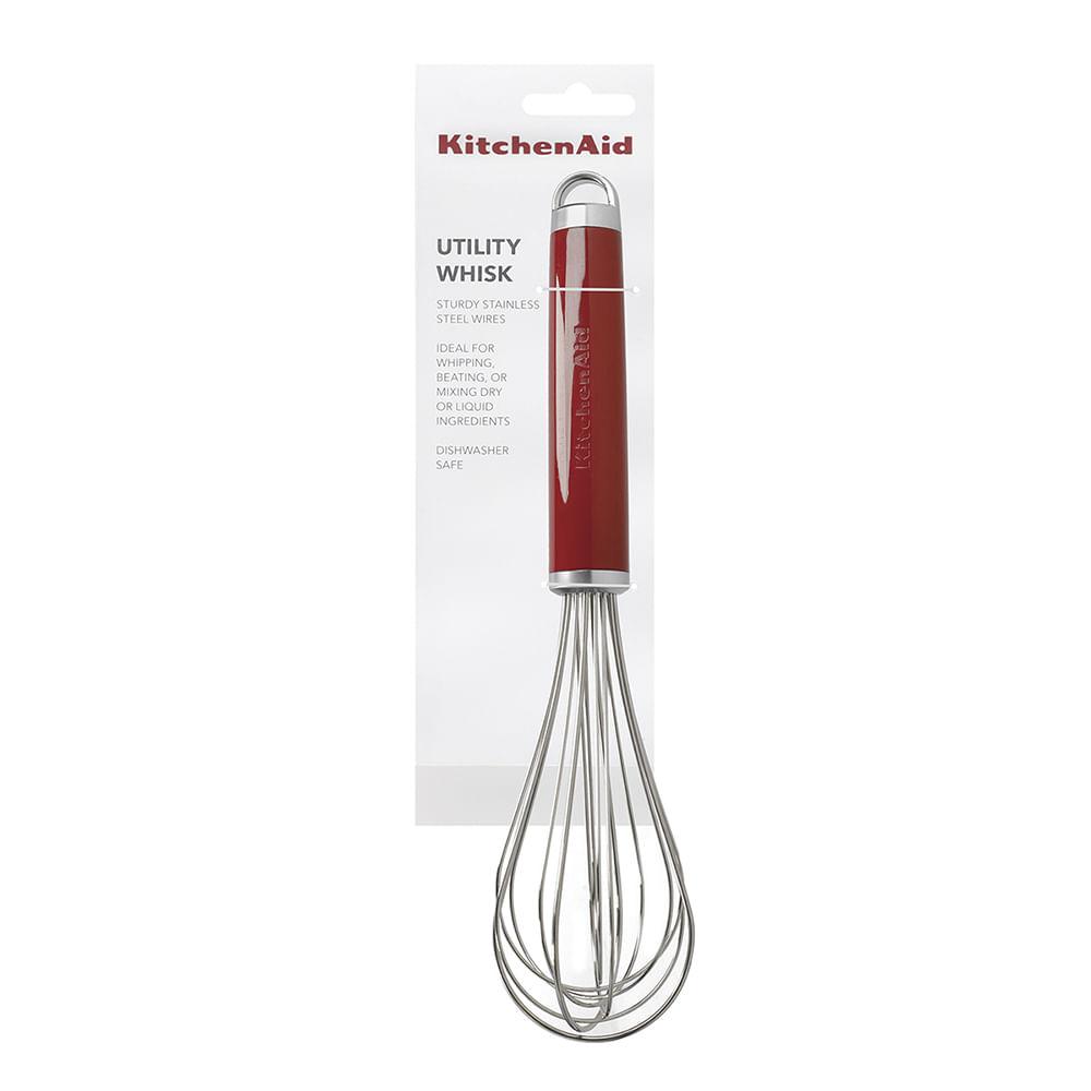 Batedor de Ovos em Inox Vermelho - KitchenAid - 3