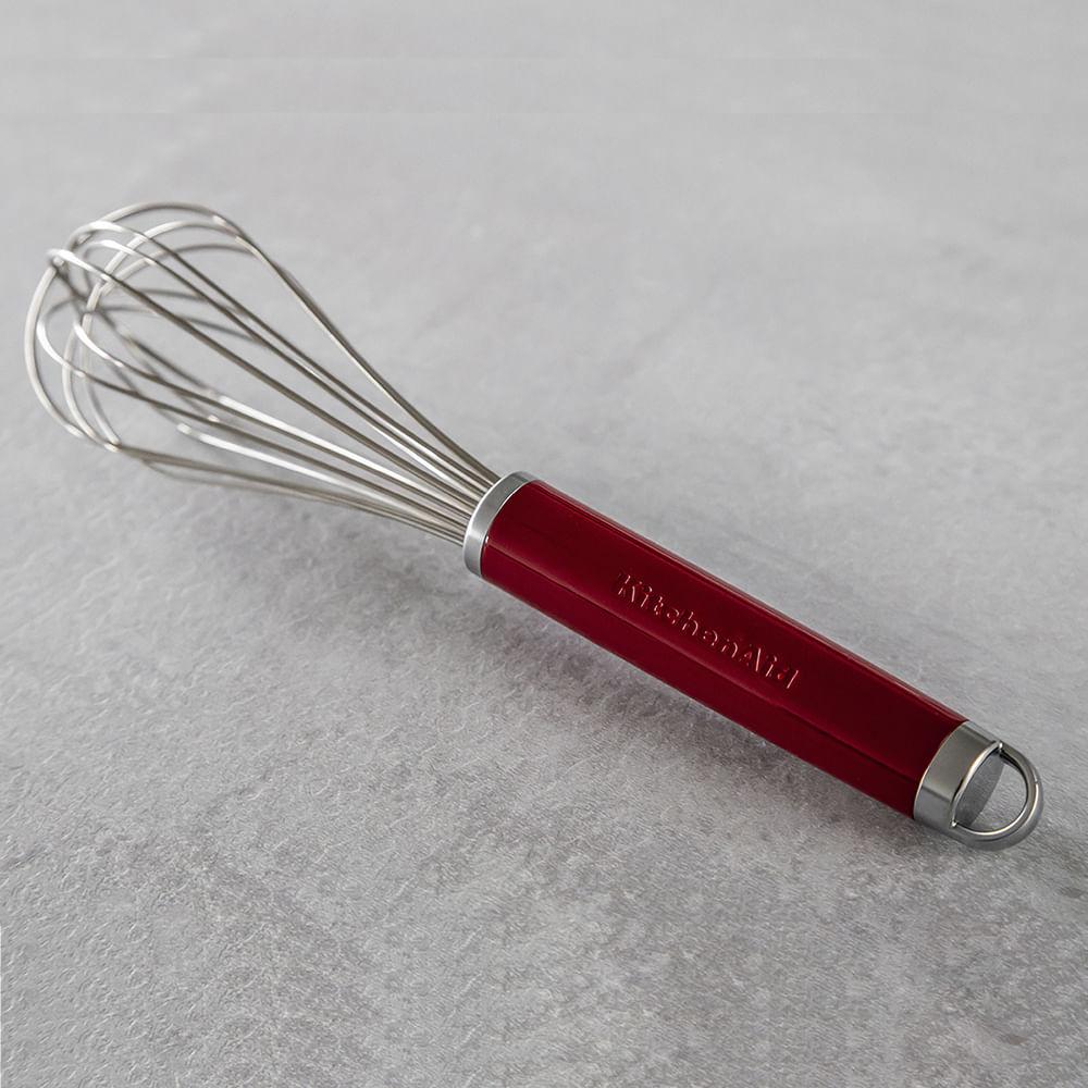 Batedor de Ovos em Inox Vermelho - KitchenAid - 4