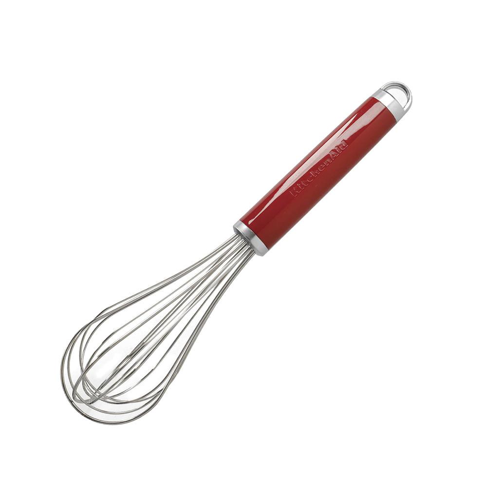 Batedor de Ovos em Inox Vermelho - KitchenAid - 5