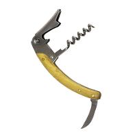 Saca-rolha Tradicional Vinho em Inox e Cabo Bambu - 2