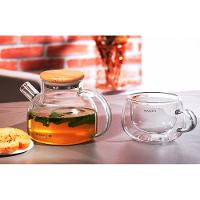 Chaleira de Vidro Borossilicato com Coador de Bico 500ml - Bugatti - 2