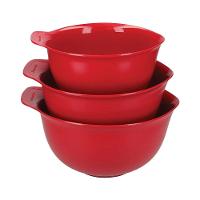 Jogo de Tigelas Vermelho 3pçs-  KitchenAid - 1