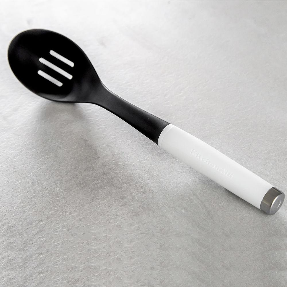 Colher Clássica Perfurada Branca - KitchenAid - 3