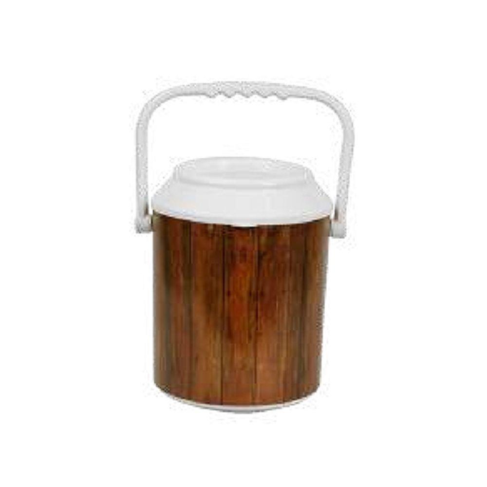 Cooler Quiosque Madeira Rústica com Alça Injetada 10 Latas - Anabell - 1