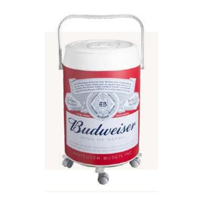 Cooler Veleiro Budweiser com Alça Injetada e Roda 42 Latas - Anabell