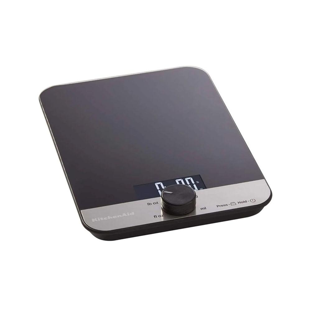 Balança para Cozinha Digital Single GLS Top Preta - KitchenAid - 3