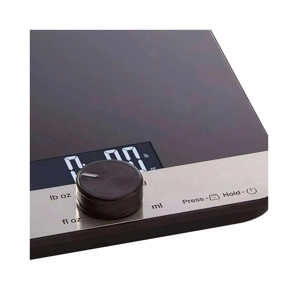 Balança para Cozinha Digital Single GLS Top Preta - KitchenAid - 4