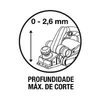 Plaina Elétrica 710W 82mm 110V - Tramontina - 8