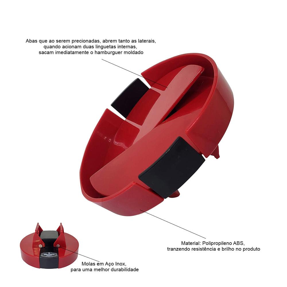 Molde para Hamburguer Prana - 5