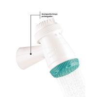 Ducha Elétrica com 3 Temperaturas 5500W Branca e Verde 220V - Tramontina - 3