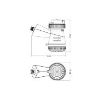 Ducha Elétrica com 3 Temperaturas 5500W Branca e Verde 220V - Tramontina - 7