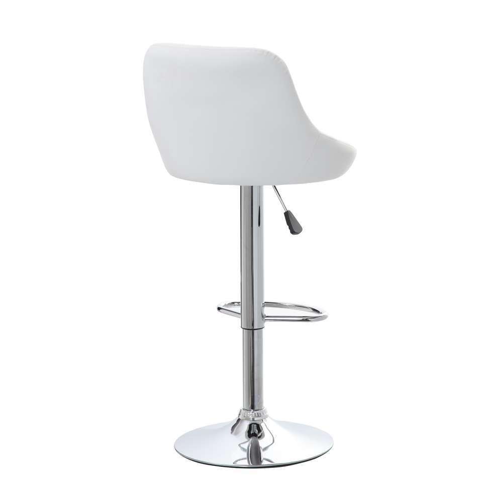 Banqueta Giratória Milano Branca - 6