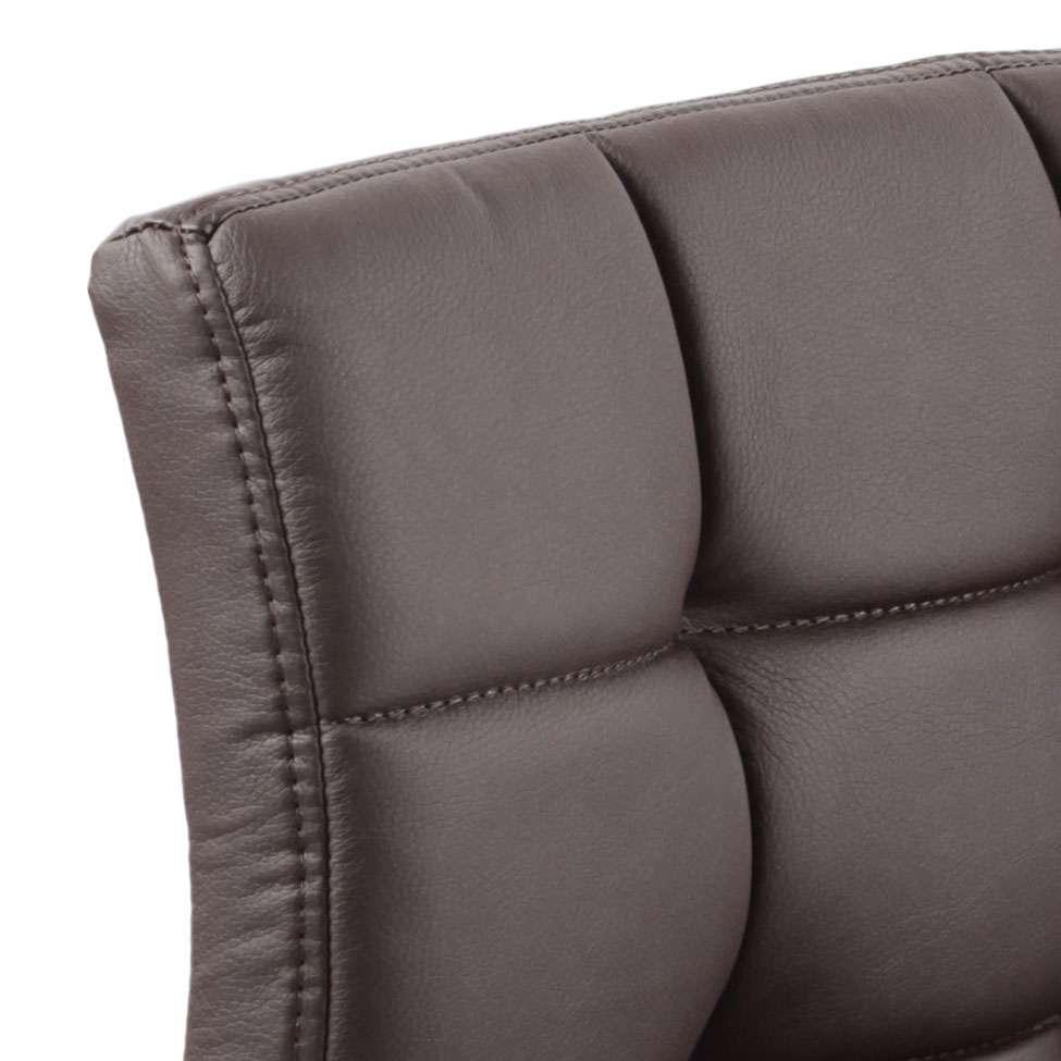 Conjunto com 2 Banquetas Giratórias Fitz Marrom Escuro - 4