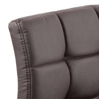 Conjunto com 2 Banquetas Giratórias Fitz Marrom Escuro