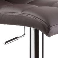 Conjunto com 2 Banquetas Giratórias Fitz Marrom Escuro - 5