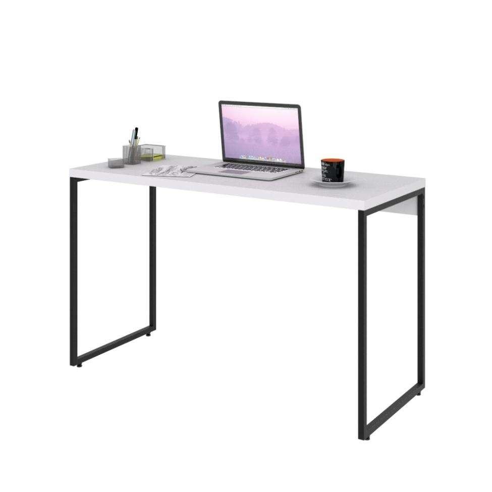 Mesa de Escritório Studio Branca 120 cm - 5
