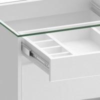 Mesa de Cabeceira Belize 3 GV Branca - 5