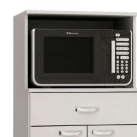 Armário para Micro-ondas Rogue 2 PT 1 GV Branco